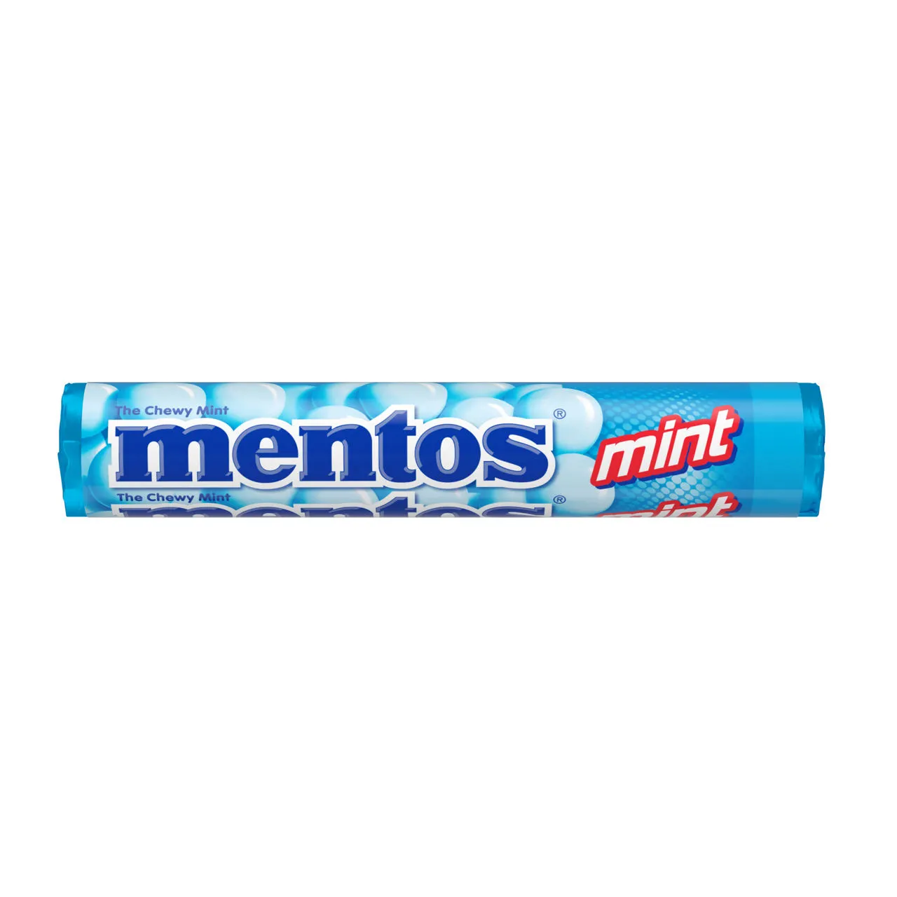 Mentos Chewy Mints Candy Roll, Mint flavor, 1.05 ounces, 11 pieces