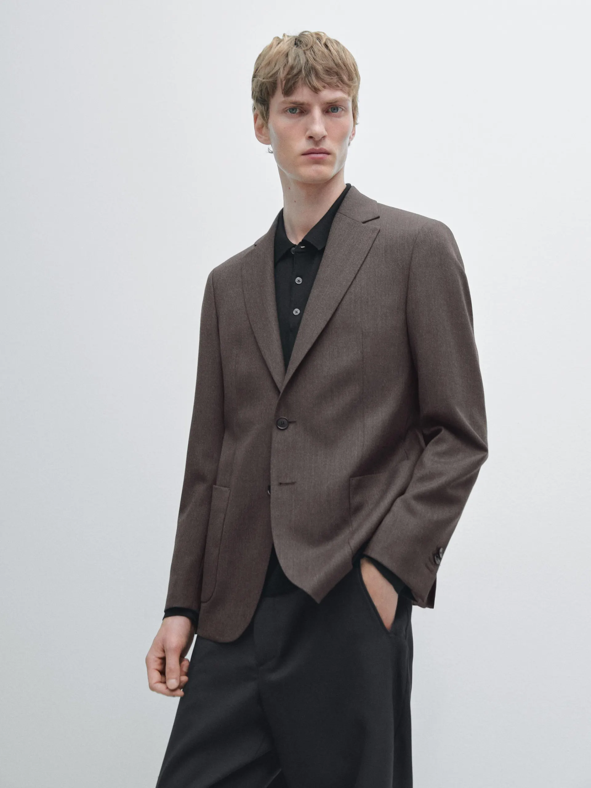 100% wollen tailoring blazer