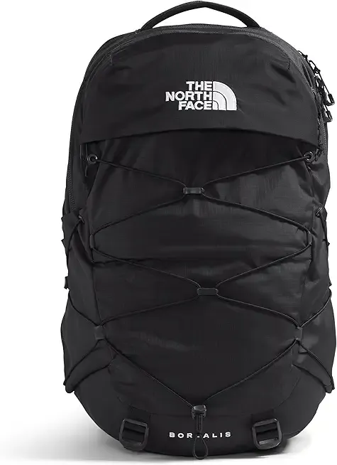 The North Face Borealis Commuter Laptop Backpack | Water Repellent Finish, 16" Laptop Sleeve, Large Main Compartment for Everyday Carry, TNF Black/TNF Black-NPF, One Size