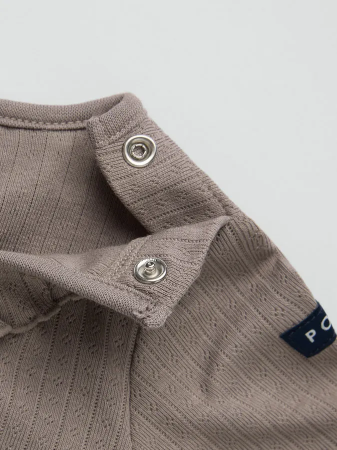Myk blanding av Tencel™ lyocell og økologisk bomull med stretch