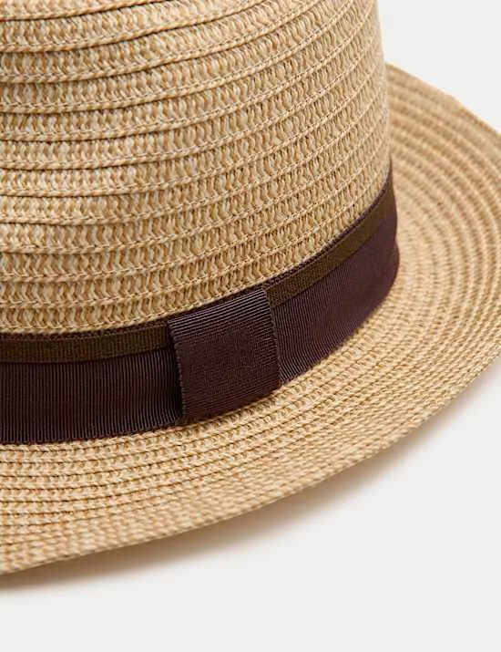 Textured Packable Trilby