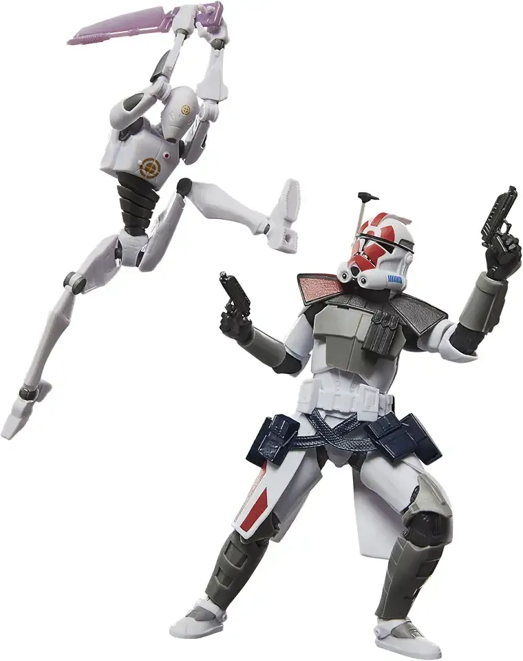 STAR WARS The Black Series ARC Trooper (Infiltrator) & Commando Droid (Training), Battlefront II Premium Collectible 6 Inch Action Figures (Amazon Exclusive)