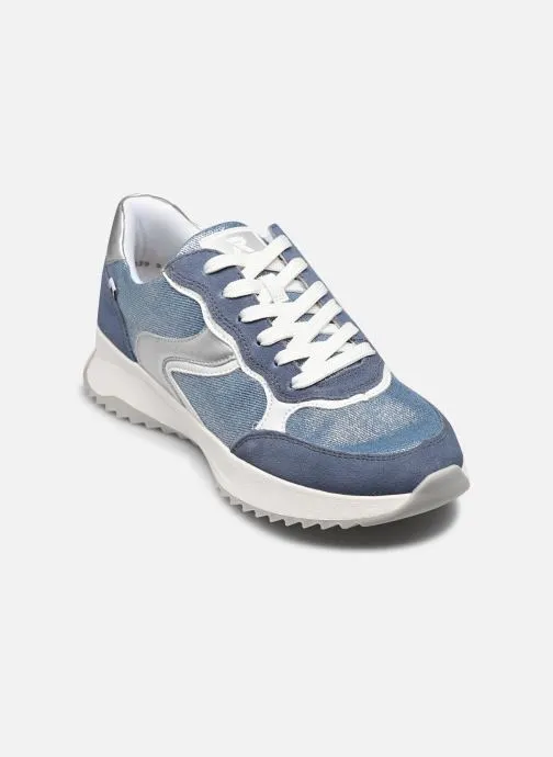 Lage sneakers W1307 dames blauw
