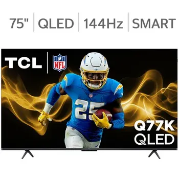 TCL 75" Class - Q77K Series - 4K UHD QLED Smart TV - Allstate 3-Year Protection Plan Bundle Included for 5 Years of Total Coverage*