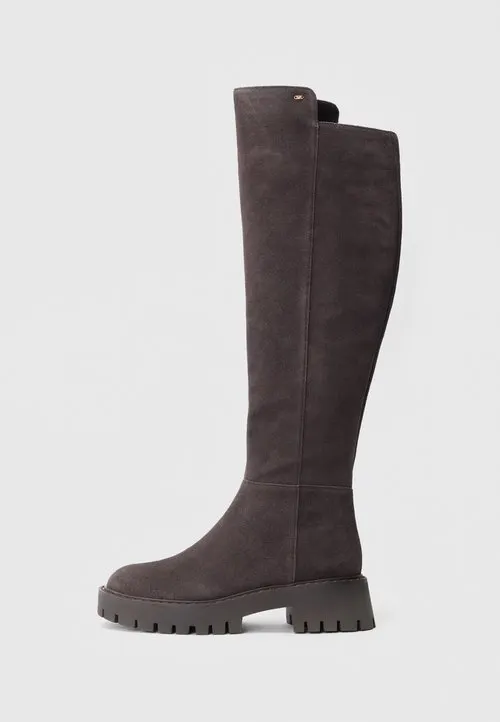 MICHAEL Michael Kors ASHER - Høye støvler - chocolate