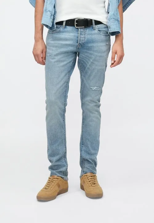 JJIGLENN JJORIGINAL - Jeans slim fit - blue denim