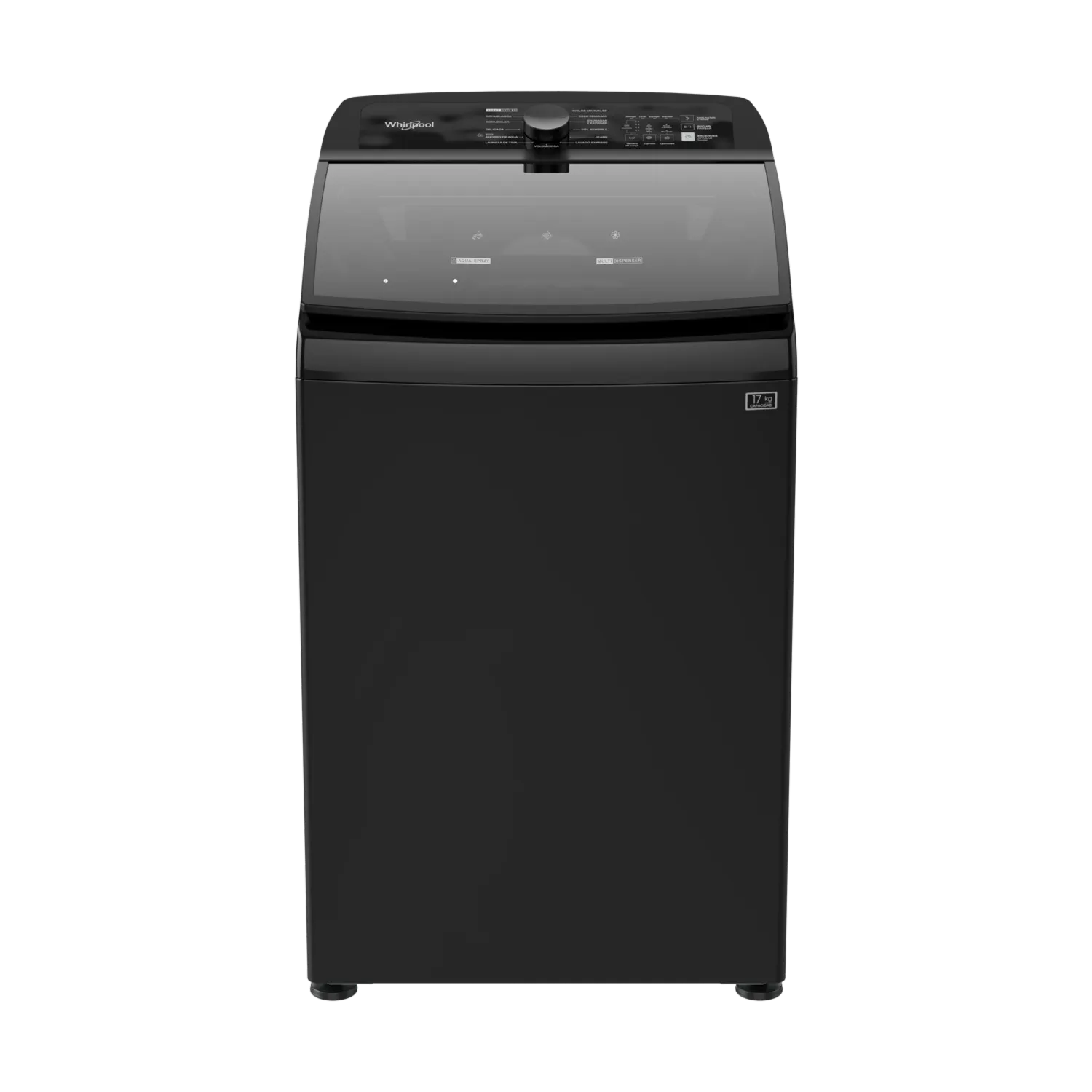 Lavadora Xpert Eco Impeller Negro WHIRLPOOL 17 Kgs