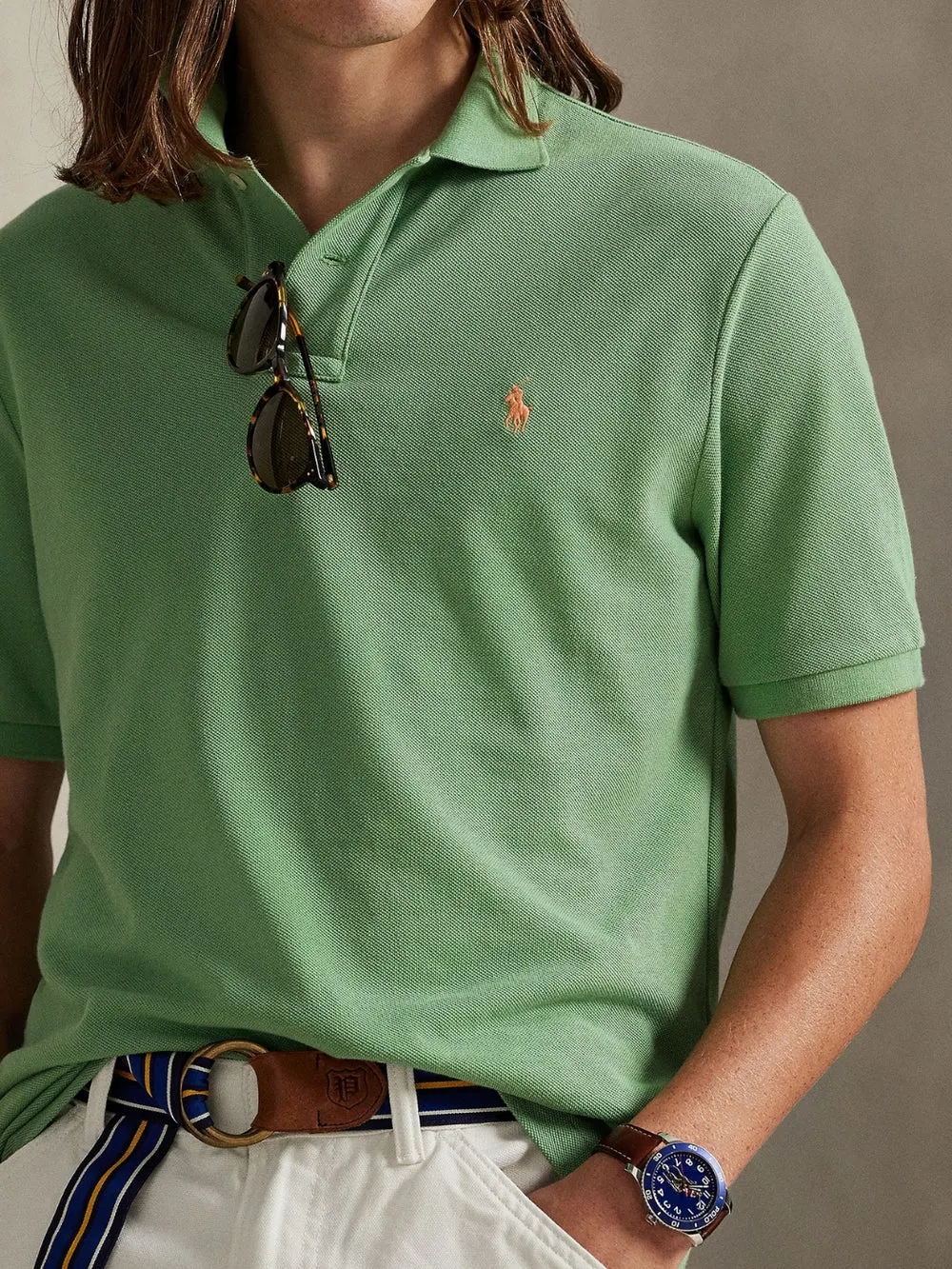 CUSTOM MESH POLO SHIRT