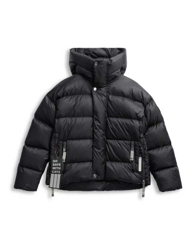 Ginny Short Down Jacket - Sort