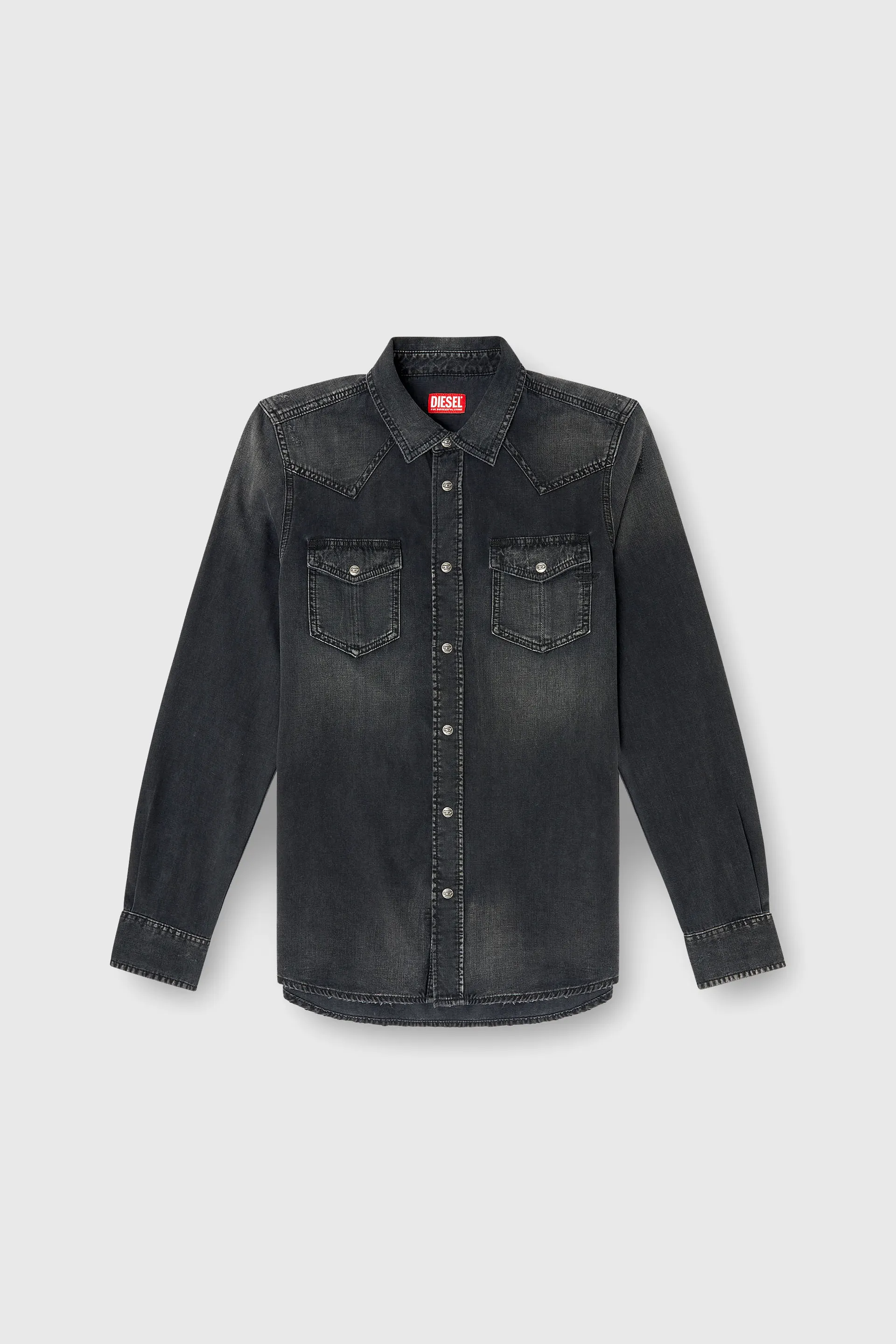 Denim overshirt
