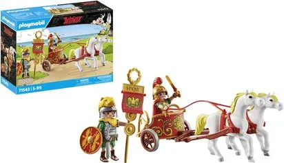 ASTERIX - CESAR AVEC CHAR ET CHEVAUX - 71543