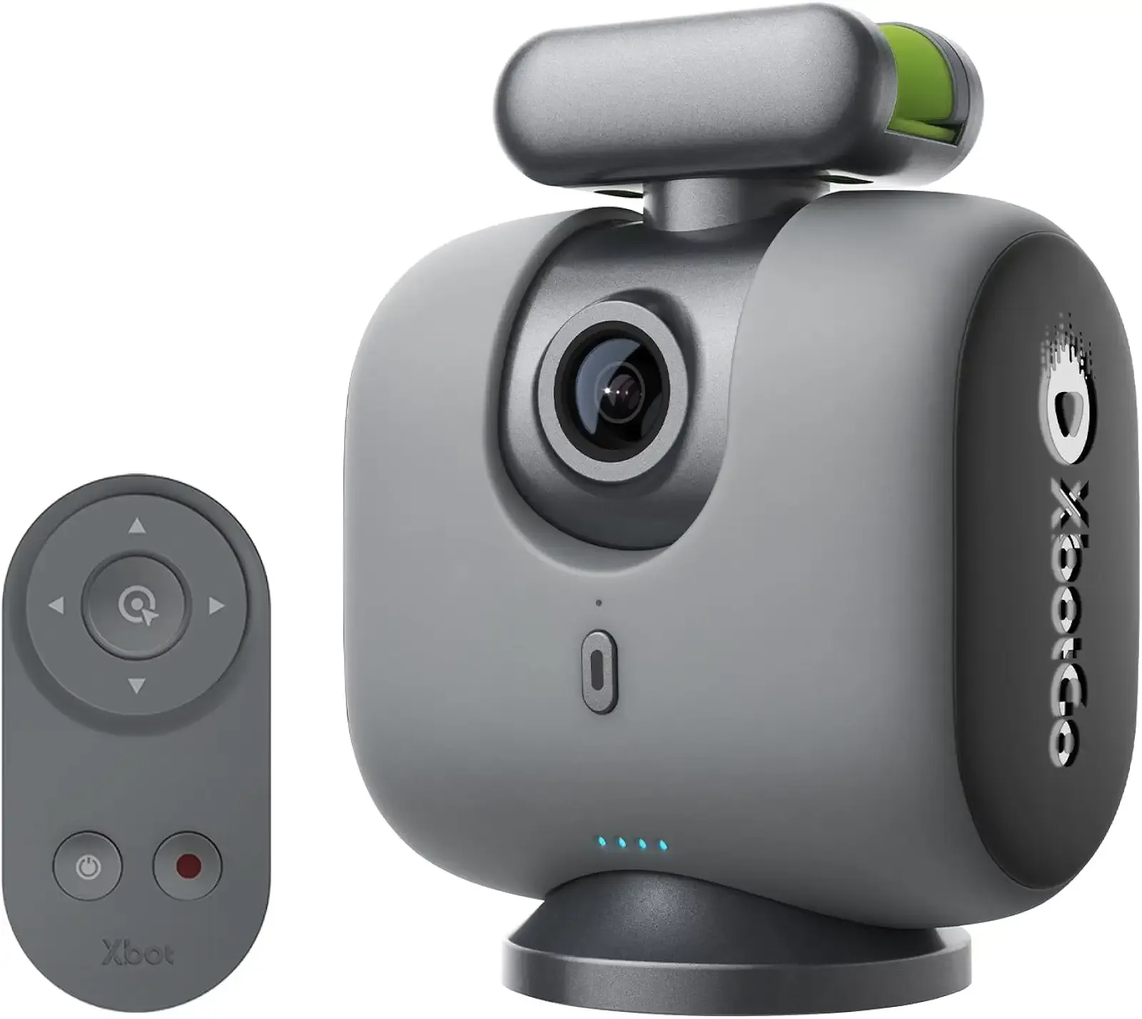 XbotGo Chameleon AI Auto Sports Action Camera - 4K 60FPS Soccer Camera and Basketball Tracking Camera for Team Sports, Live Streaming, No Subscription, Works with iOS & Android (Lava Graphite)