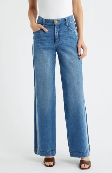 Wit & Wisdom Gracie Skyrise Wide Leg Jeans