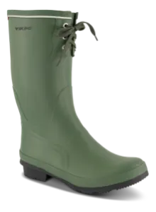 Viking Gummistøvler Grønn 1-2319 Full Klaf