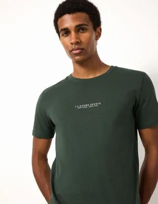 T-shirt - Tinta unita - Cachi