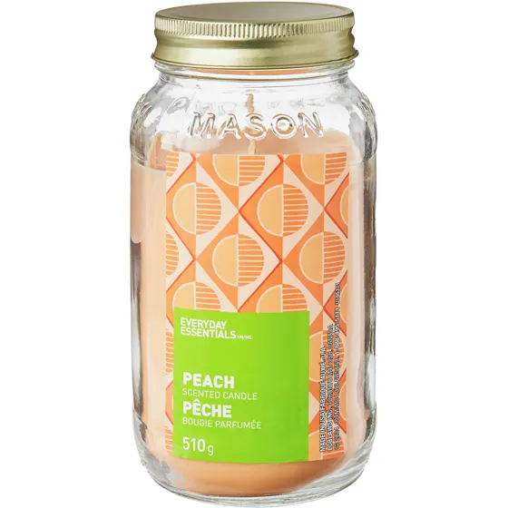 Peach Scented Candle