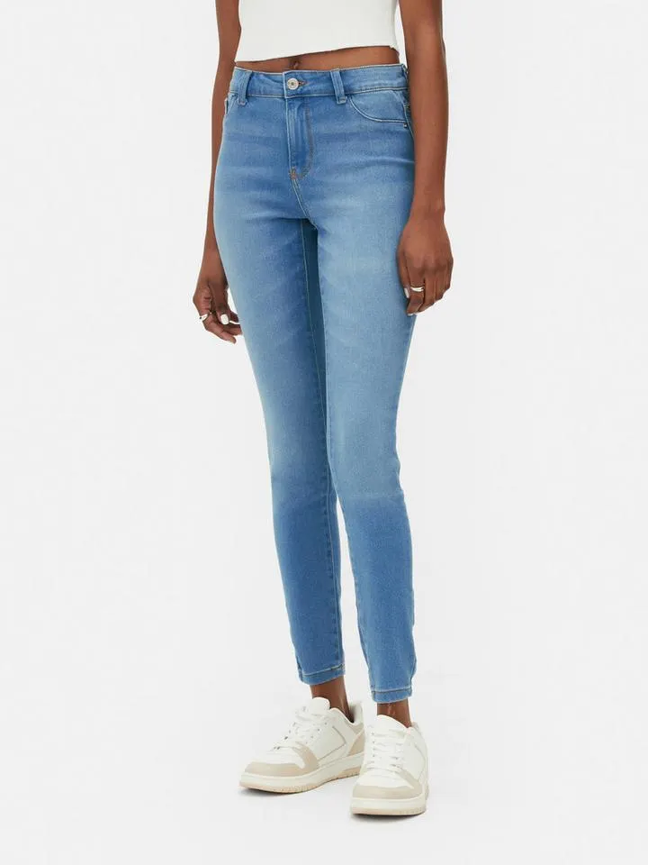 Jean skinny à taille mi-haute Essential | Regular