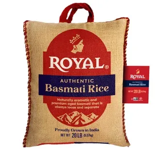 Royal, Basmati Rice, 20 lbs