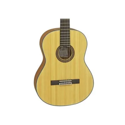 ARIA A-10 LEFT HANDED MATTE NATURAL - PREMIUM STUDENT NYLON STRING CLASSICAL GUITAR WITH GIGBAG