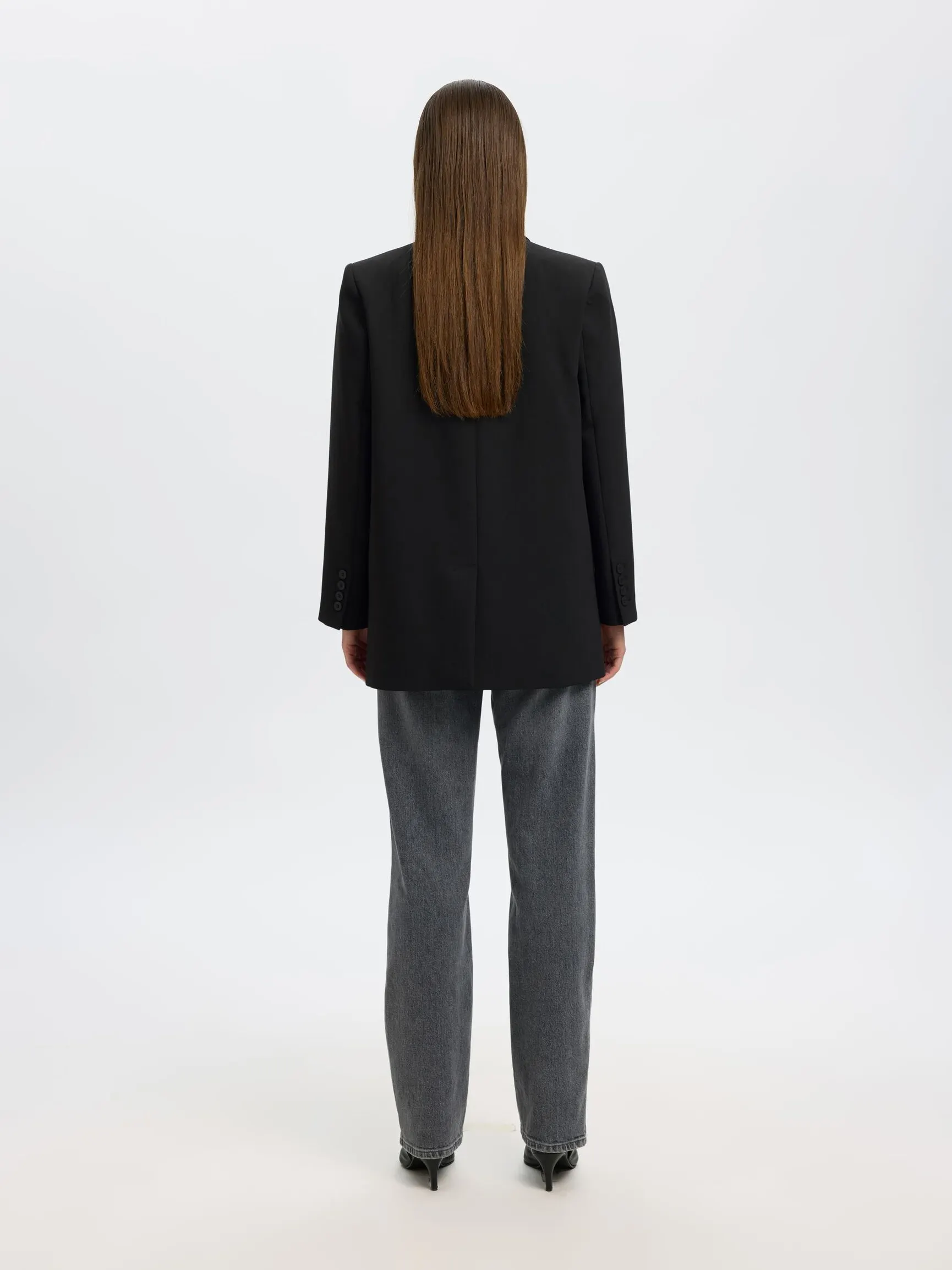 LANG AVSLAPPET PASSFORM ENKELTSPENT BLAZER