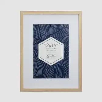 UR1 Promenade Photo Frame Oak 12x16