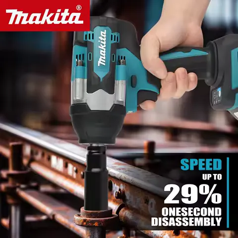 Makita DTW700 18V Cordless Impact Wrench Brushless Motor 700 Nm Variable Speed Electric Wrench High Effieiency Durable