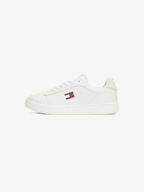 ARCHIVE COURT LEATHER TRAINERS - Joggesko - ecru