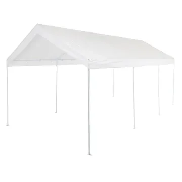Gazebo da Giardino Bianco 3x6 metri