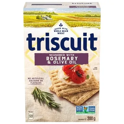TRISCUIT Rosemary & Olive Oil Crackers