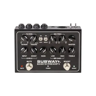 MESA BOOGIE SUBWAY PLUS BASS DI PRE-AMP II PEDAL