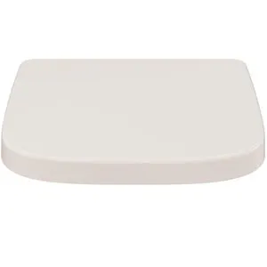 Copriwater I.Life B rettangolare originale per serie sanitari IDEAL STANDARD con chiusura rallentata in poliestere bianco eur