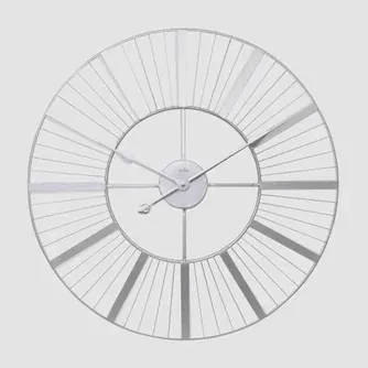 Acctim Gardner Galvanised Indoor/Outdoor Wall Clock 60cm