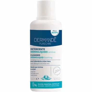 Detergente Dermoliquido Lenitivo con Calendula e Aloe Vera 500ml