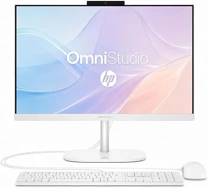 HP 22“ FHD OmniStudio All-in-One Desktop, 8GB DDR5 RA…