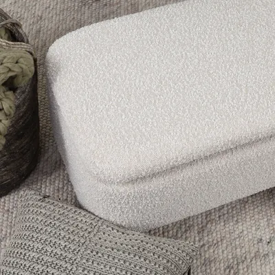 Julia bankje boucle beige