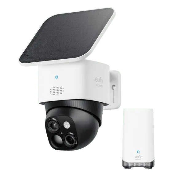 Deal , eufy Security SoloCam S340 with HomeBase 3, 360° Surveillance, 2.4 GHz Wi-Fi, No Monthly Fee, $223.99, Was $259.99