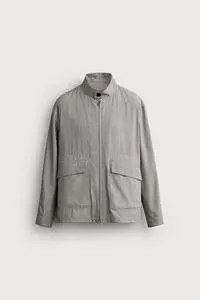 CHECK REGULAR FIT JACKET