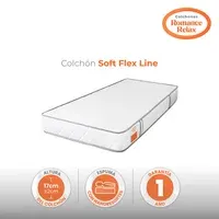 Colchón Soft Flex Line 100x190x17cm