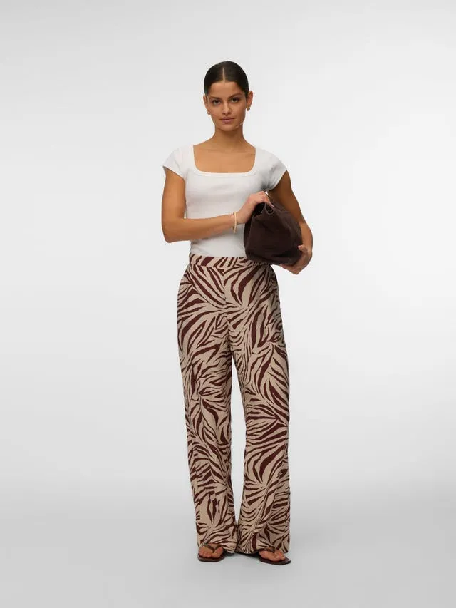 VMJOSIE Høy midje Bukser