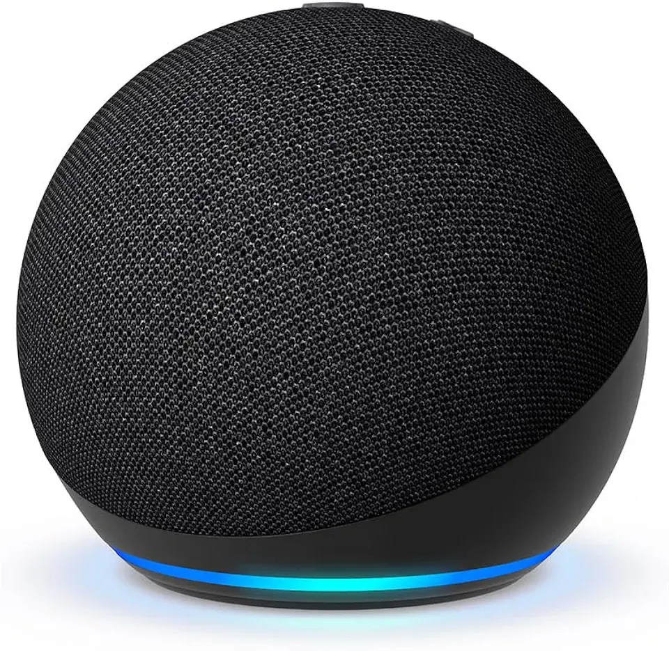 Amazon Echo Dot (newest model) - Vibrant sounding speaker with Alexa+ Early Access, Great for bedrooms, dining rooms and offices, Charcoal