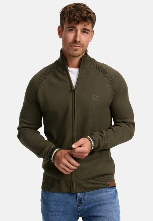 INDICODE JEANS Cardigan - army