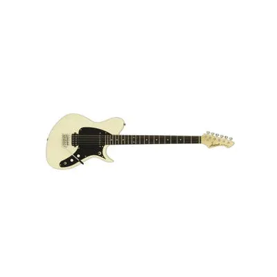 ARIA PRO II J- BARITONE ELECTRIC GUITAR - SATIN VINTAGE WHITE