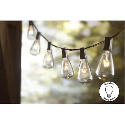 100-ft Plug-in White Indoor/Outdoor String Light with Color changing -Light LED Mini Bulbs Bluetooth Compatibility Wi-Fi Compatibility