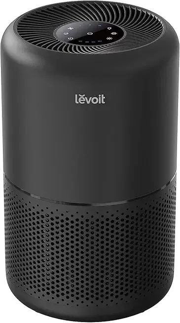 LEVOIT Air Purifier for Home Allergies Pet Hair in Bedroom, Covers Up to 1073 ft² by 56W High Torque Motor, AHAM VERIFIDE, 3-in-1 Filter with HEPA Sleep Mode, Remove Dust Smoke Odor, Core300-P, Black