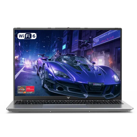 Deal, Laptop 16.1" FHD Gaming Laptop , AMD Ryzen 7 H255, 24GB DDR5 RAM, 512GB PCIe SSD, Windows 11 Pro, Gray, WiFi 6, Backlit KB $599.00 Was $999.00