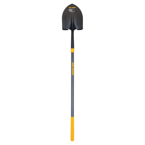 True Temper 47" Fiberglass Handle Round Point Shovel