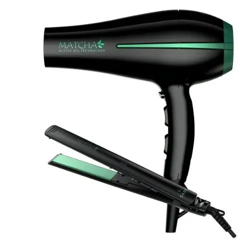 Combo Secador + Planchita Matcha GA.MA ITALY