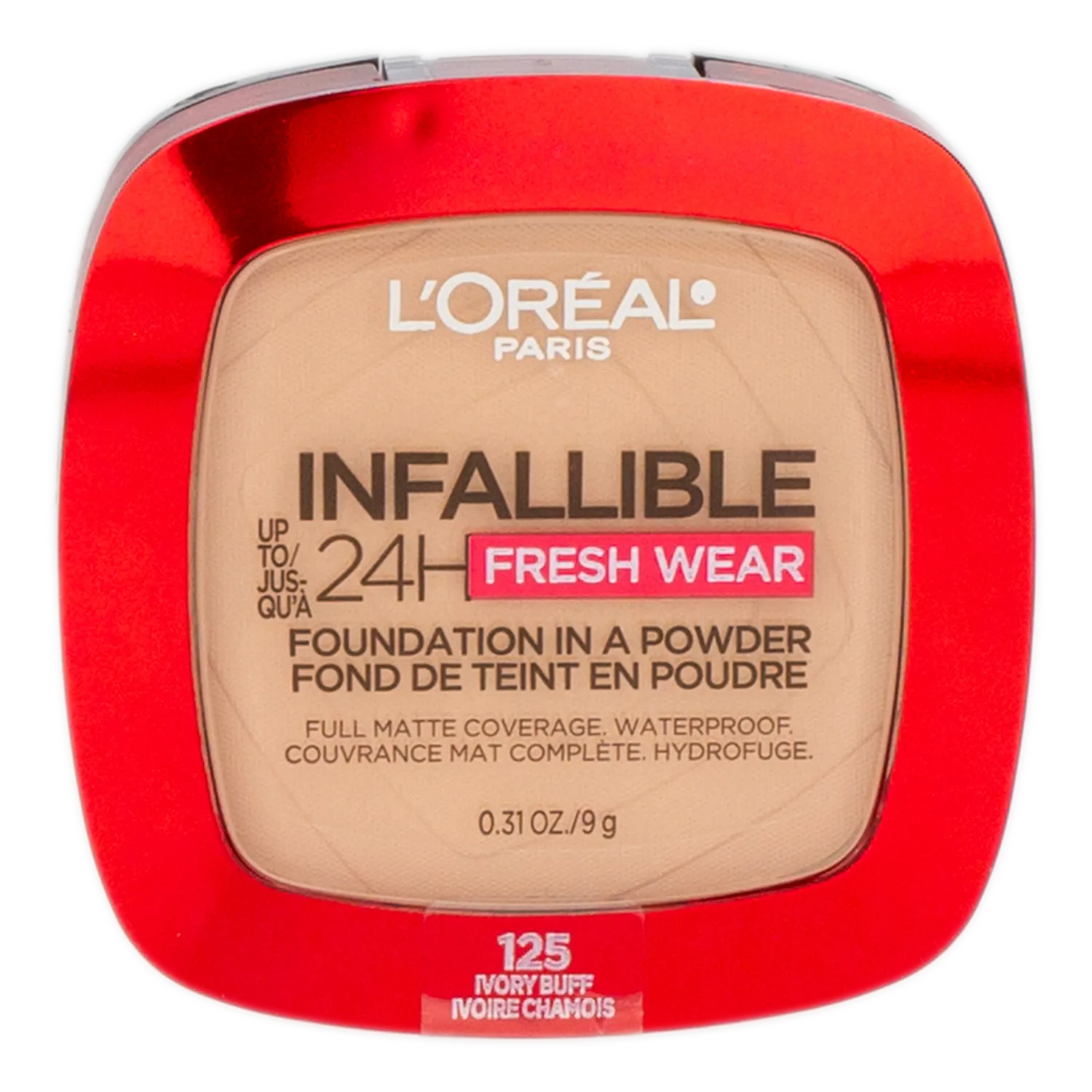 Base Maquillaje En Polvo 24H Fresh Wear Fondation Powder Ivory L’ORÉAL 58 G