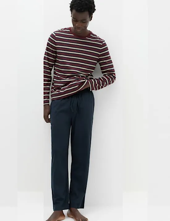 Pure Cotton Striped Pyjama Set