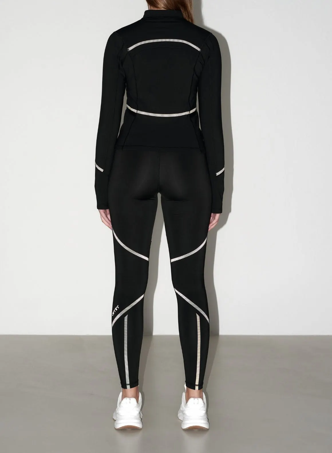Black Reflective Warming Tights